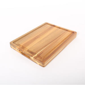Vente d'usine de planche à découper en bois d'acacia de taille personnalisée écologique style bambou jetable ustensiles de cuisine blocs à découper - Product Image 2