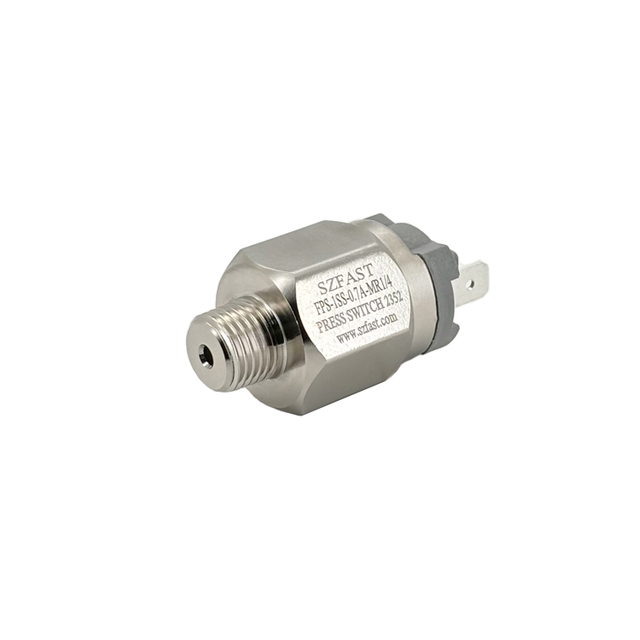 FPS-1SS Adjustable Pressure Switch for Air Water Oil Media, Normally Open & Normally Closed Pressure Control Switch