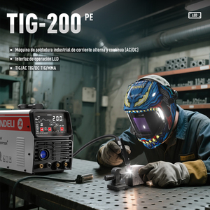 ANDELI USA MEXIQUE Livraison Gratuite <span class=keywords><strong>TIG</strong></span>-200PE LED 110V 220V Télécommande Torche Courant AC DC <span class=keywords><strong>TIG</strong></span> Froid - Product Image 2