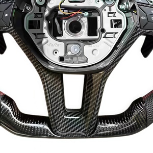 Perforiertes Lederinterieur für Mercedes Benz W206 W214 X254 AMG OEM <span class=keywords><strong>Plus</strong></span> Carbon-Faser-Lenkrad - Product Image 3