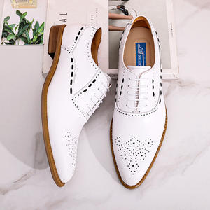 High Quality English Business <b>Tassel</b> Loafers Large Size Brogue Detailing Retro Elegant - Product Image 5