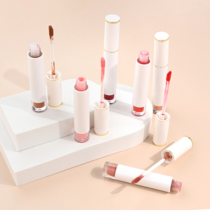 Gloss à lèvres repulpant brillant, personnalisable avec logo, 42 couleurs nude, végétalien, waterproof, marque privée, <span class=keywords><strong>rouge</strong></span> à lèvres liquide huileux - Product Image 2