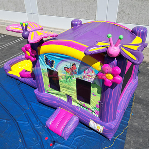 <span class=keywords><strong>Castillo</strong></span> Inflable Comercial para Adultos con Tobogán, Equipo para Fiestas, Combo de Brincolín Inflable para Exteriores - Product Image 4