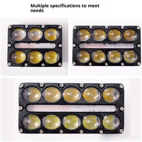 Motorcycle LED Double-row Spotlight High-Brightness Headlight IP65 for Car & Electric Vehicle Modification
