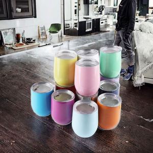 Vaso Térmico Personalizado con Logotipo, 12 oz, Moderno, de Alta Calidad, para Regalos Empresariales y del Hogar, Mini Portavasos para Huevos, Acero Inoxidable 304, Aislado al Vacío - Product Image 3