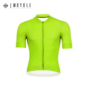 Mcycle Wholesale Cycling Clothing Wear Race Cutting Bicycle Biking Shirt Tops Sublimation Short Sleeve Custom Cycling Jersey Men