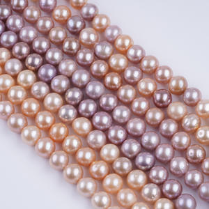 Zhuji Wholesale 10-11mm Edison Round Pearl Natural Freshwater White Pearl Loose Bead <b>String</b> for DIY Necklace <b>Bracelet</b> Jewelry - Product Image 3