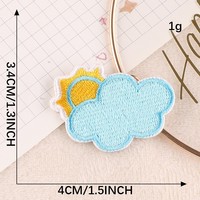 Vente en gros de 9 pièces de styles assortis aléatoires à l'extérieur brodés au fer sur des patchs DIY Sew Applique Repair Patch