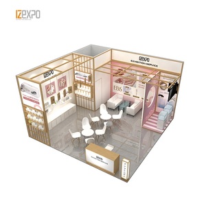 30 phút nhanh chóng xây dựng cao cấp mỹ phẩm trưng bày gian hàng triển lãm thương mại gian hàng thiết kế dự<span class=keywords><strong>a</strong></span> trên tùy chỉnh - Product Image 2