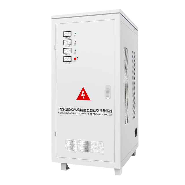 Copper AC Three Phase Automatic Voltage Stabilizer 380V 100kVA 220V to 460V TNS