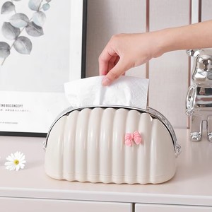 Light Luxury <b>Cream</b> <b>Style</b> Tissue Box Creative Nordic Home Living Room Coffee Table Dining Room Bathroom Tabletop Tissue box - Product Image 5