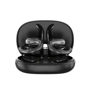 אוזניות מיני חדשות BT5.3 עמיד למים אוזניות HI-FI אלחוטיות סטריאו ספורט מוזיקה דגם עסקי TWS אוזניות אלחוטיות