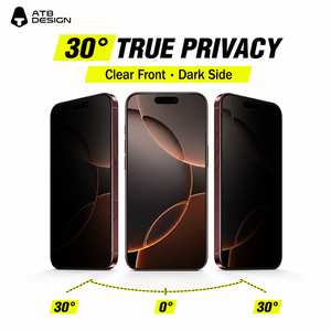 Protector de Pantalla de Vidrio Templado con Privacidad 9H ESD para <span class=keywords><strong>iPhone</strong></span> 18 17 16 Pro Max, Antihuellas para <span class=keywords><strong>iPhone</strong></span> 15 - Product Image 3