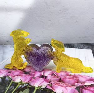 Moule en silicone pour résine fait main, style DIY, ornements décoratifs et outils pour gâteaux, pour la fabrication de résine, moule en plâtre - Product Image 1