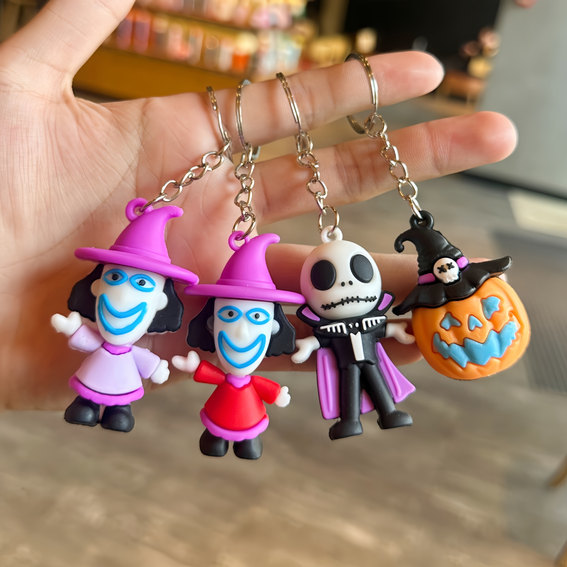 106-Halloween Keychain(contact us for catalog to get 6000+styles