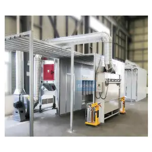 Powder Coating Curing Oven for Car Wheels and Large Workpiece with Powder Coating Machine