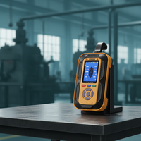 Détecteur de gaz portable avancé YUNER BTYQ-PTM600 24-en-1 avec technologie de pompage, haute précision, double batterie 5400 mAh et alarme sonore