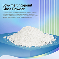 Frit de verre à bas point de fusion à base de phosphate céramifiable FR03 |   Adoucissant 655C |   Fondage total 960C |   pour ignifugeant
