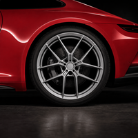 Jantes forgées super légères à 10 rayons en alliage d'aluminium gris anthracite pour la modification de véhicules de performance et de course