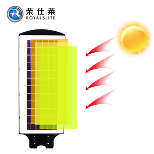 Lámpara <span class=keywords><strong>Solar</strong></span> <span class=keywords><strong>Led</strong></span> para exteriores, lámpara de calle, poste de iluminación, luz de calle <span class=keywords><strong>solar</strong></span>, nueva - Product Image 4