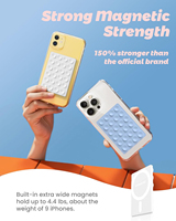 Nouvelle coque de téléphone portable magnétique flexible en silicone adhésif, support de ventouse pour tableau de bord, bureau, mains libres, selfie vidéo