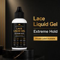 Colle adhésive pour perruques en dentelle, formule imperméable à tenue forte, pour les distributeurs de produits de beauté