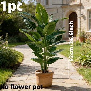 1 Árbol <span class=keywords><strong>Tropical</strong></span> Artificial Tamaño King |   Bajo Mantenimiento, Plástico de Alta Calidad, Ideal para Uso en Interiores/Exteriores, Adecuado - Product Image 2
