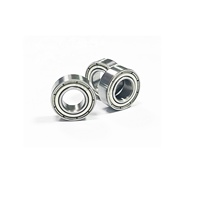 Rodamiento de Bolas de Ranura Profunda Miniatura S687ZZ/2RS de Acero Inoxidable 440 de Alta Precisión para Carrete de Pesca y Equipos de Restaurante