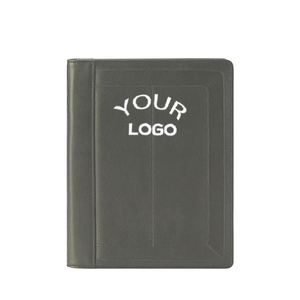 Business Custom <b>A4</b> Multi-Function Document Bag Portfolio Pu Leather <b>File</b> Folder With Paper Pad - Product Image 1