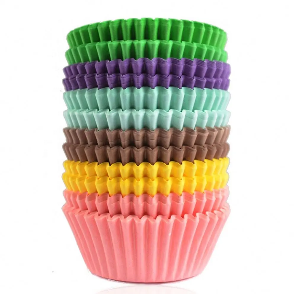 Cupcake Liner Bakken Muffin Box Cup Case Muffin Cupcake Paper Cups Cake Formulieren Party Tray Cakevorm Decorating Gereedschap