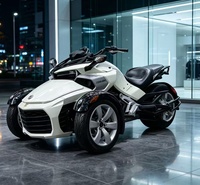 Motocyclette à trois roues Can-Am Spyder F3-S Sport Edition 2017 d'occasion, 1330cc Rotax 1330 ACE, trois cylindres, semi-automatique