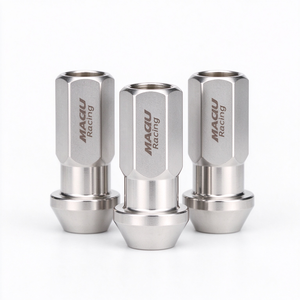 Tuercas de Rueda de Alto Rendimiento Forjadas en SUS316, M12 M14, Anticorrosivas, para Tuning de Autos - Product Image 1