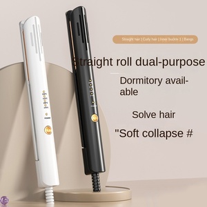 Nouveaux cheveux raides curling et curling taquets <span class=keywords><strong>à</strong></span> double usage frange de <span class=keywords><strong>fer</strong></span> <span class=keywords><strong>à</strong></span> friser <span class=keywords><strong>à</strong></span> l'intérieur de la <span class=keywords><strong>boucle</strong></span> petite pince <span class=keywords><strong>à</strong></span> cheveux droite - Product Image 1