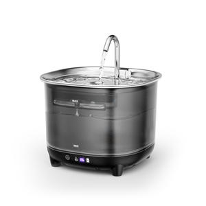 Pet Cat Water Fountain Stainless Steel Rechargeable <b>Pump</b> Free Non Electric For Dogs And Cats - Product Image 5