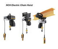 Palans à chaîne électriques NCH1 3,2 tonnes 5 tonnes avec 1 dérangement pour les opérations de levage en usine, atelier, entrepôt, intérieur ou extérieur