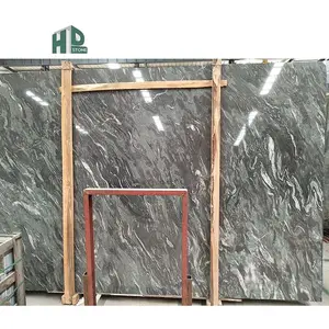 Chất lượng cao màu xanh lá cây tĩnh mạch Granite grey Granite Tấm Đá cho gạch lát sàn