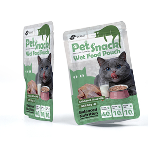 Vente en gros OEM, sachets de 85 g, plusieurs saveurs, friandises pour chats, nourriture humide pour chats de 80 g - Product Image 1