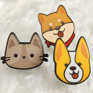 Broche d'insigne en émail dur de conception de papillon de haute qualité logo personnalisé cadeaux souvenirs d'animaux épinglette personnalisée - Product Image 5