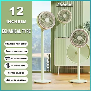 <span class=keywords><strong>Ventilateur</strong></span> de sol de 16 pouces avec hauteur réglable, télécommande, contrôle intelligent, utilisation domestique, normes EU/UK/US, composants SKD - Product Image 3