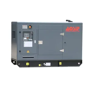 20kva 침묵하는 디젤 엔진 발전기 세트 OEM 공장에서 산업 방음 발전기