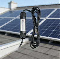 Sensor Suhu Tempel RIKA PV Module PT100 Kelas a ±0.5 ° C untuk Pemantauan Suhu Bagian Belakang Panel Surya IEC61724
