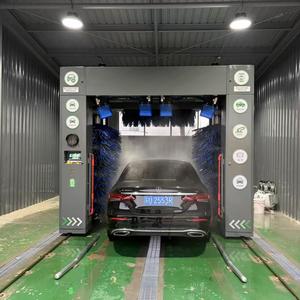 厂家直销自动五刷式快速洗车机高压电动翻转式洗车机 - Product Image 1