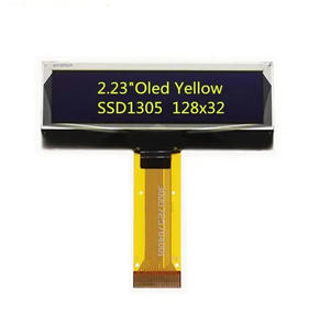 9 بوصة OLED x 32 SSD1305 دبابيس أصفر أبيض أزرق SPI I2C للكاميرا الرقمية - Product Image 2