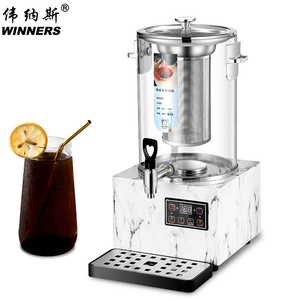 Commercial สแตนเลสความจุขนาดใหญ่ชากาแฟหม้อต้มไฟฟ้าโกศน้ําร้านอาหารบุฟเฟ่ต์สถานีน้ําผลไม้บริการ - Product Image 1