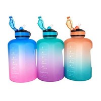 Flg — bouteille d'eau, 2,2 l/2,2 l/3,7 l, en matériel PETG, stimulateur de pinces, 1 tonne