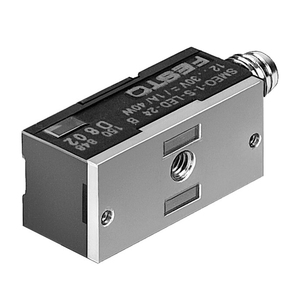 FESTO SMEO สวิตช์แม่เหล็กสำหรับกระบอกสูบ 12‑27VDC แรงดันไฟฟ้าในการทำงาน ไฟแสดงสถานะ LED สำหรับการตรวจสอบระบบลม - Product Image 3