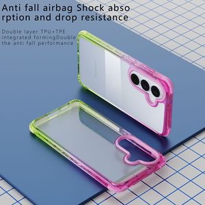 Pour Samsung S26 Nouvelle coque de téléphone dégradée avec airbag anti-chute en <span class=keywords><strong>TPE</strong></span> PC, coque de protection pour Samsung Galaxy S26 Plus 25 Ultra - Product Image 3