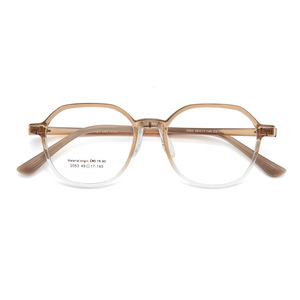 Montures de lunettes EMS dégradées marron pour adolescents de 8 à 16 ans, monture ovale complète, légères, 9g, unisexe - Product Image 2