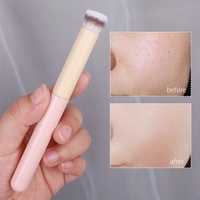 Pinceau éponge JLY OEM pour le maquillage du visage, éponge de beauté 3 en 1, ensemble de pinceaux de maquillage