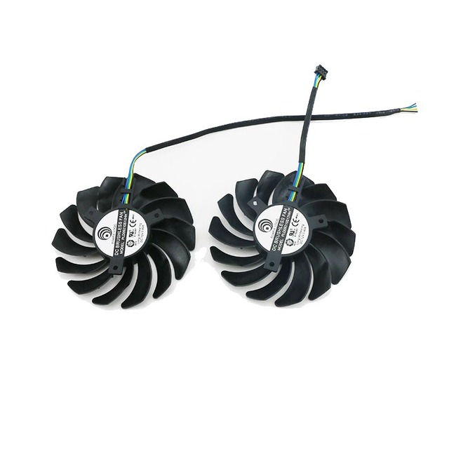 87MM PLD09210S12HH RX-570/580 AORUS GPU Cooler Cooling Fan for GIGABYTE RX 580 RX570 AORUS Grahics Card VGA Replacement